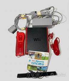 Console Nintendo Wii Mini Rossa - Bundle Completo