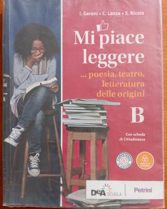 libro mi piace leggere b di letteratura 