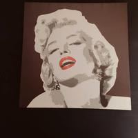 Quadro  tela Marilyn monroe