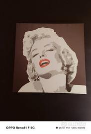 Quadro  tela Marilyn monroe