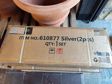 2 Scaffali 180x90x30cm Cad