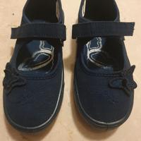 Ballerine blu per bambina