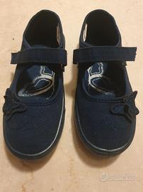 Ballerine blu per bambina