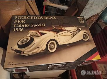 Modellino Mercedes Benz 540K Pocher