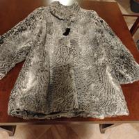pelliccia vera in persiano grigio 