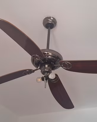 VENTILATORE SOFFITTO LAMPADARIO