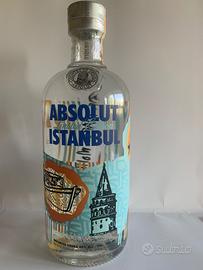Absolut Vodka Limited Edition Istanbul signed 0,7