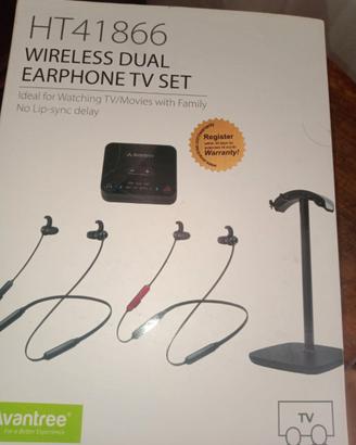 Trasforma uscitae audio in Bluetooth (2 Cuffie)