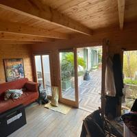 casetta portattrezzi in legno