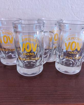 Bicchierini liquore vintage Vov 