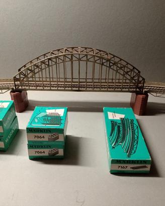 Ponte rampe Marklin trenino elettrico 