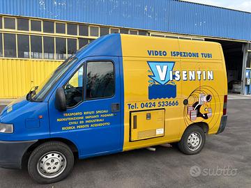 FURGONE ATTREZZATO PER VIDEO ISPEZIONI TUBI