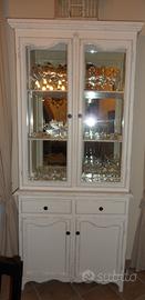 credenza vetrina shabby 