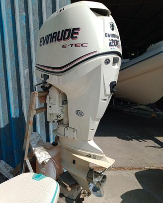 evinrude 200 e tec anno 2012 con 248 ore
