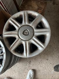 4 cerchi in lega firmati Lancia