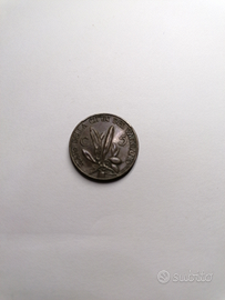 Moneta stato della città del Vaticano 1931 C. 5