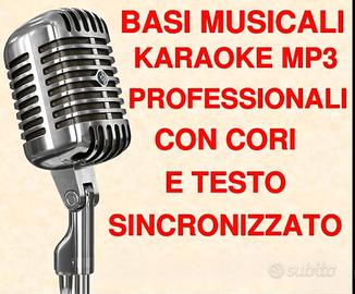 Basi Mp3 Professionali karaoke