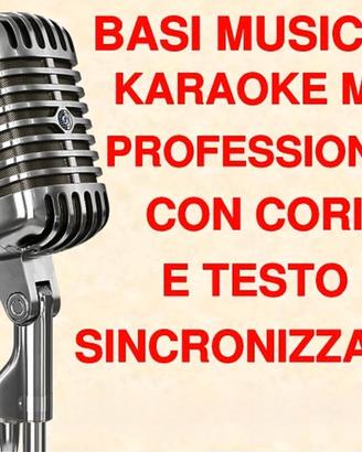 Basi Mp3 Professionali karaoke