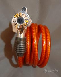 Lucchetto catena sicurezza combinazione bicicletta