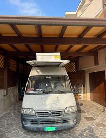 Fiat ducato 2002 senza tenda pronto all’uso