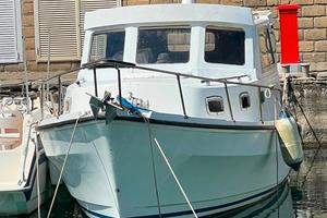 Barca cabinata pilotina Diesel linea d asse