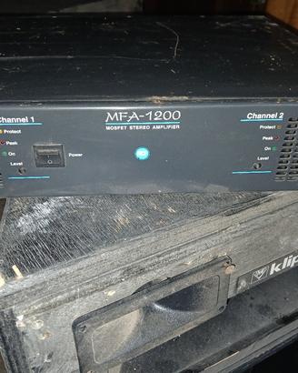 amplificatore RCF