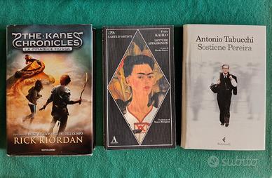 Lotto divisibile n. 3 libri genere vario