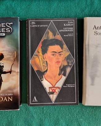 Lotto divisibile n. 3 libri genere vario