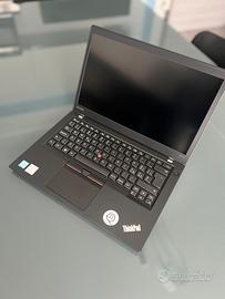 Notebook lenovo t470s 13”