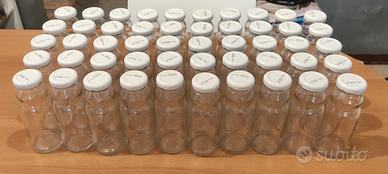 N.50 bottigliette vetro da 20 cl