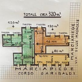 Locale commerciale/studio medico Corso Garibaldi