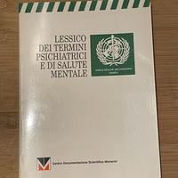 Lessico termini psichiatrici e di salute mentale