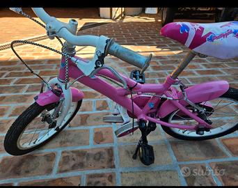 bici da bambina 14"marca zecchini 