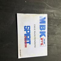 Libro uso e manutenzione mbk booster