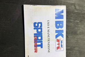 Libro uso e manutenzione mbk booster