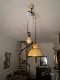 lampadario vintage