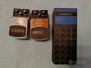 Pedali chitarra elettrica Behringer / Bespeco