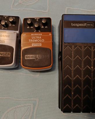 Pedali chitarra elettrica Behringer / Bespeco