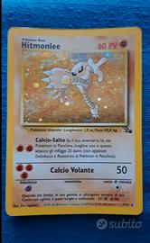 Hitmonlee - Holo Rare - carta Pokémon Fossil
