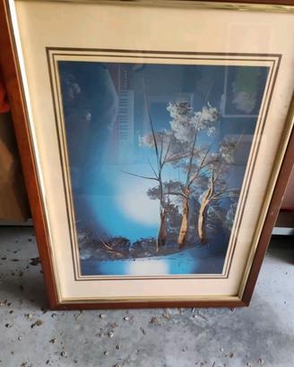 Quadro Alberi In Radura Di Roti