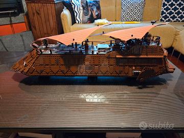 Galeone a vela di Jabba NON Lego