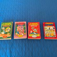 “I grandi classici Disney”: lotto di 4 volumi