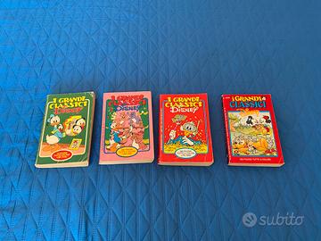“I grandi classici Disney”: lotto di 4 volumi