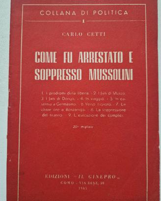 libro Morte di Mussolini