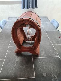 Cantinetta legno porta calici