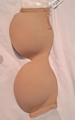 Reggiseno a fascia nude con adesivo trasparente 2b