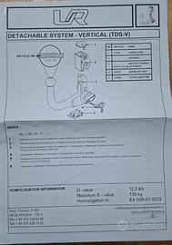 Gancio traino