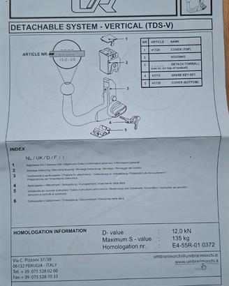 Gancio traino