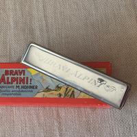 Armonica M. Hohner. Bravi Alpini