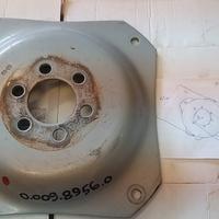 Flangia anteriore Massey ferguson o Same dorado